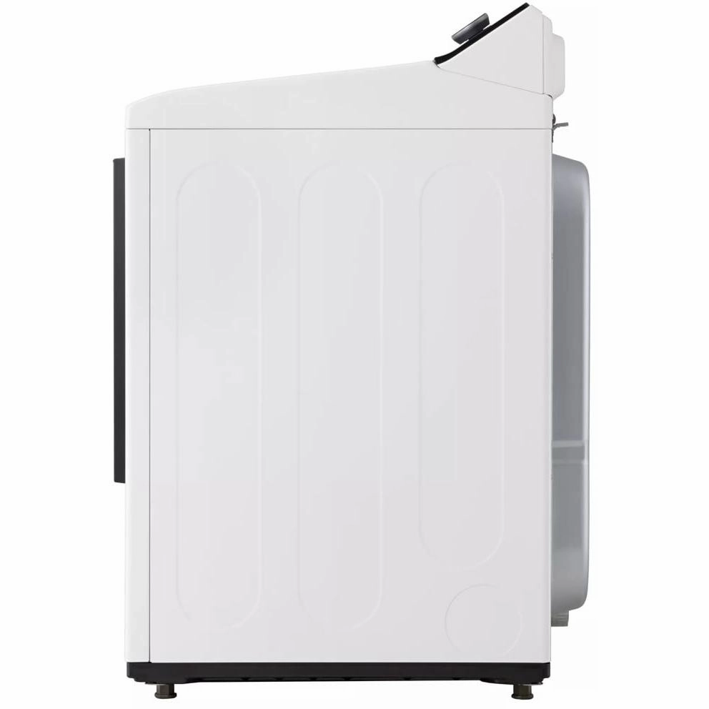 LG 7.3 cu. ft. Electric Dryer with EasyLoad Door and AI Sensing DLE8400WE
