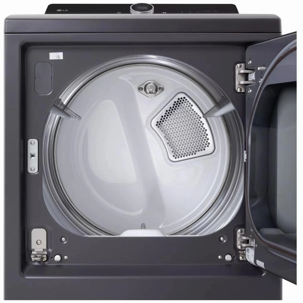 LG 7.3 cu. ft. Electric Dryer with EasyLoad Door and AI Sensing DLEX8600BE