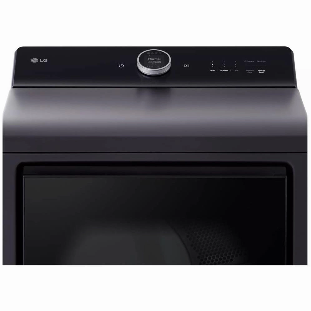 LG 7.3 cu. ft. Electric Dryer with EasyLoad Door and AI Sensing DLEX8600BE