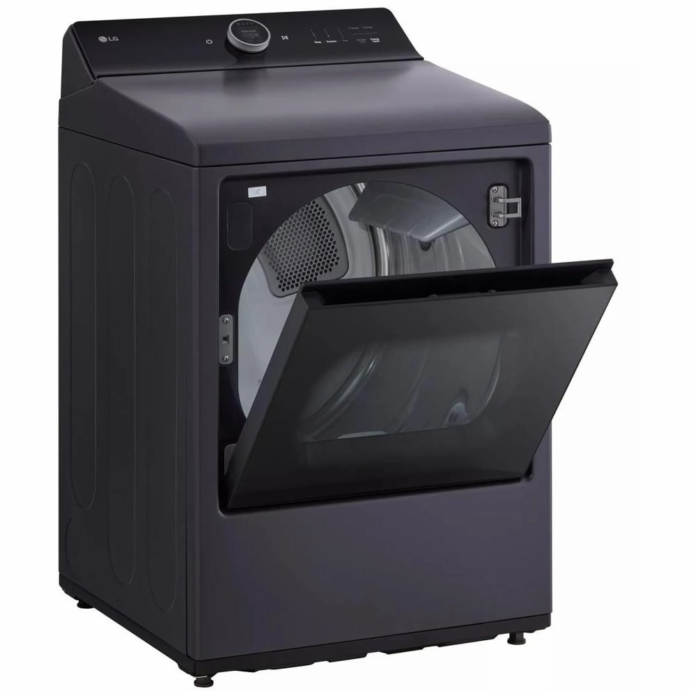 LG 7.3 cu. ft. Electric Dryer with EasyLoad Door and AI Sensing DLEX8600BE
