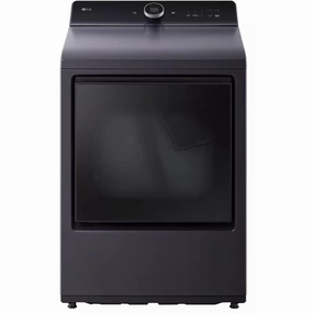 LG 7.3 cu. ft. Electric Dryer with EasyLoad Door and AI Sensing DLEX8600BE