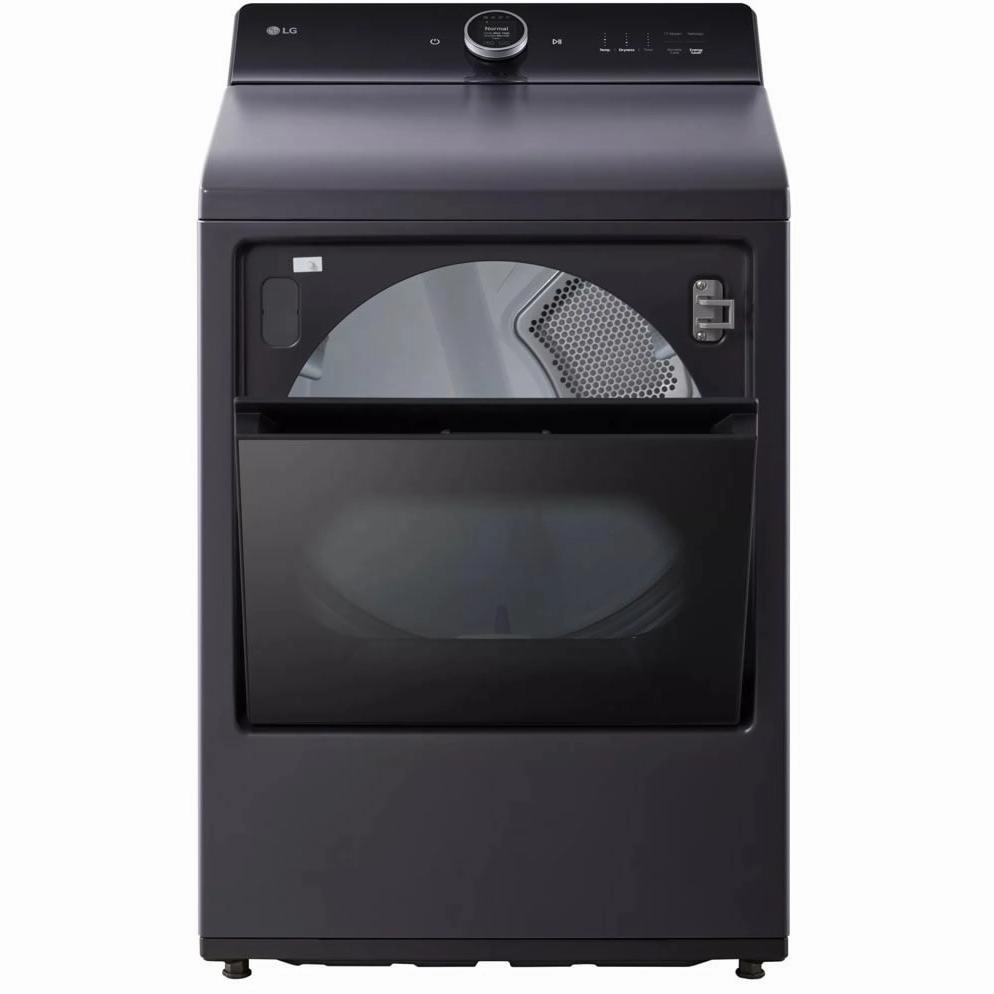 LG 7.3 cu. ft. Electric Dryer with EasyLoad Door and AI Sensing DLEX8600BE