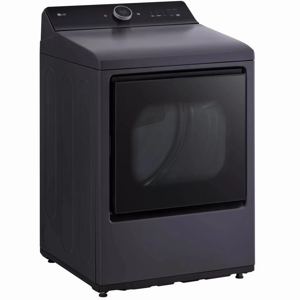 LG 7.3 cu. ft. Electric Dryer with EasyLoad Door and AI Sensing DLEX8600BE