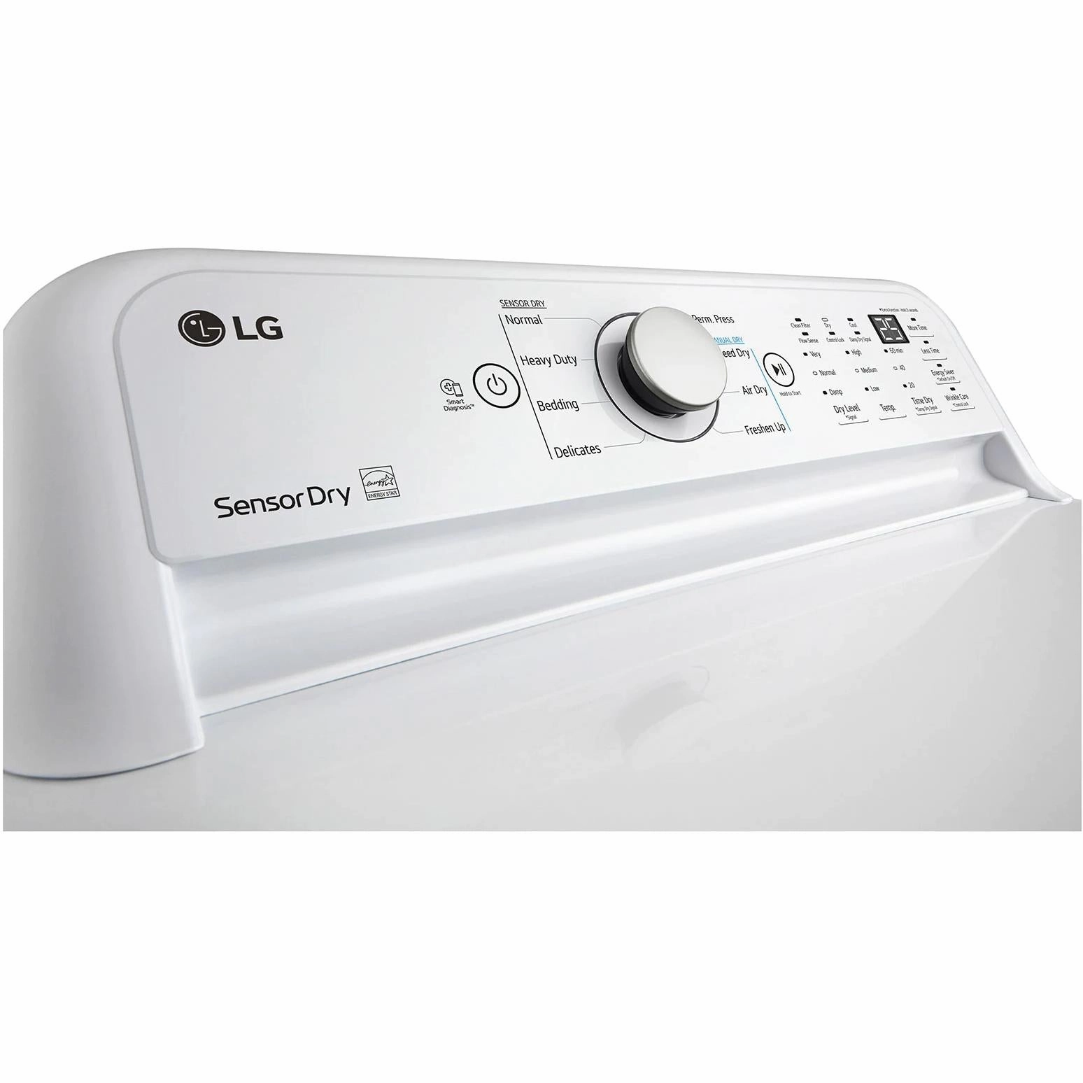 LG 7.3 cu. ft. Electric Dryer with Sensor Dry DLE7150W