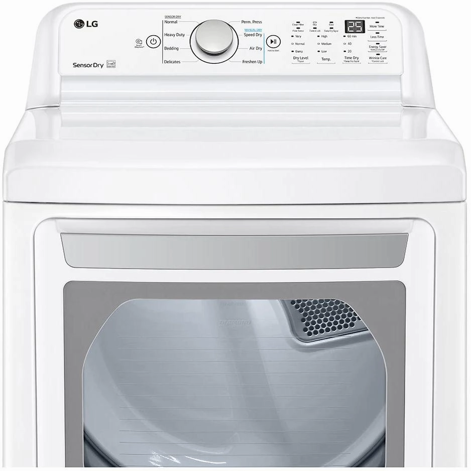 LG 7.3 cu. ft. Electric Dryer with Sensor Dry DLE7150W