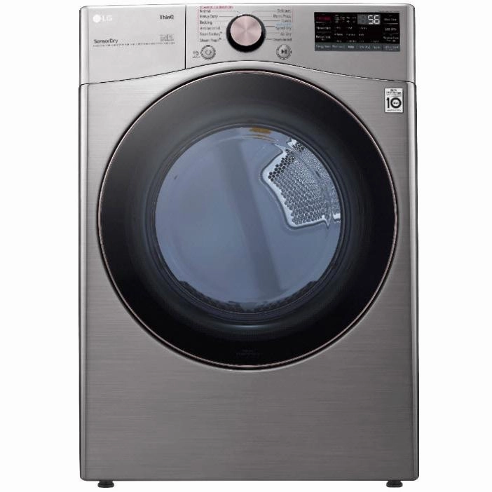LG 7.4 cu.ft. Electric Dryer with AI Sensor Dry DLEX3850V