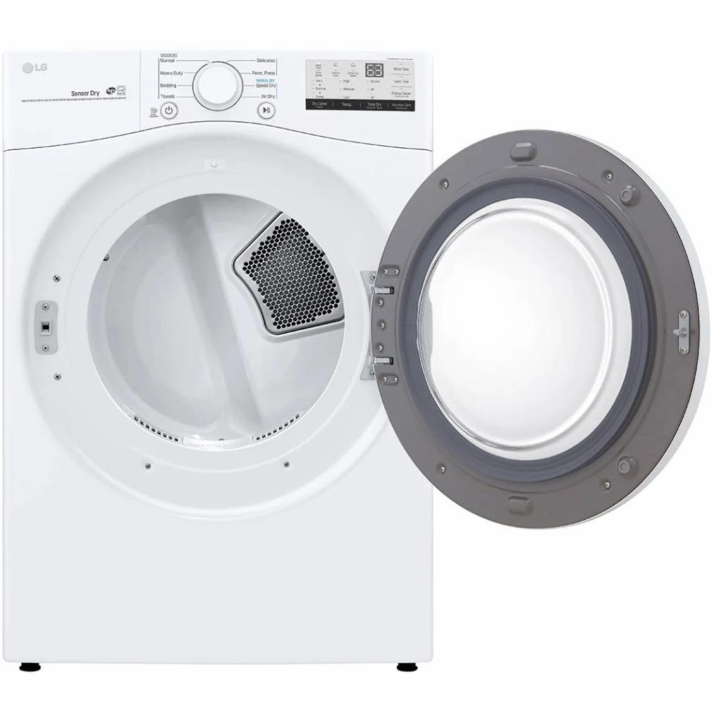 LG 7.4 cu.ft. Electric Dryer with SmartDiagnosis DLE3400W