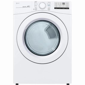 LG 7.4 cu.ft. Electric Dryer with SmartDiagnosis DLE3400W