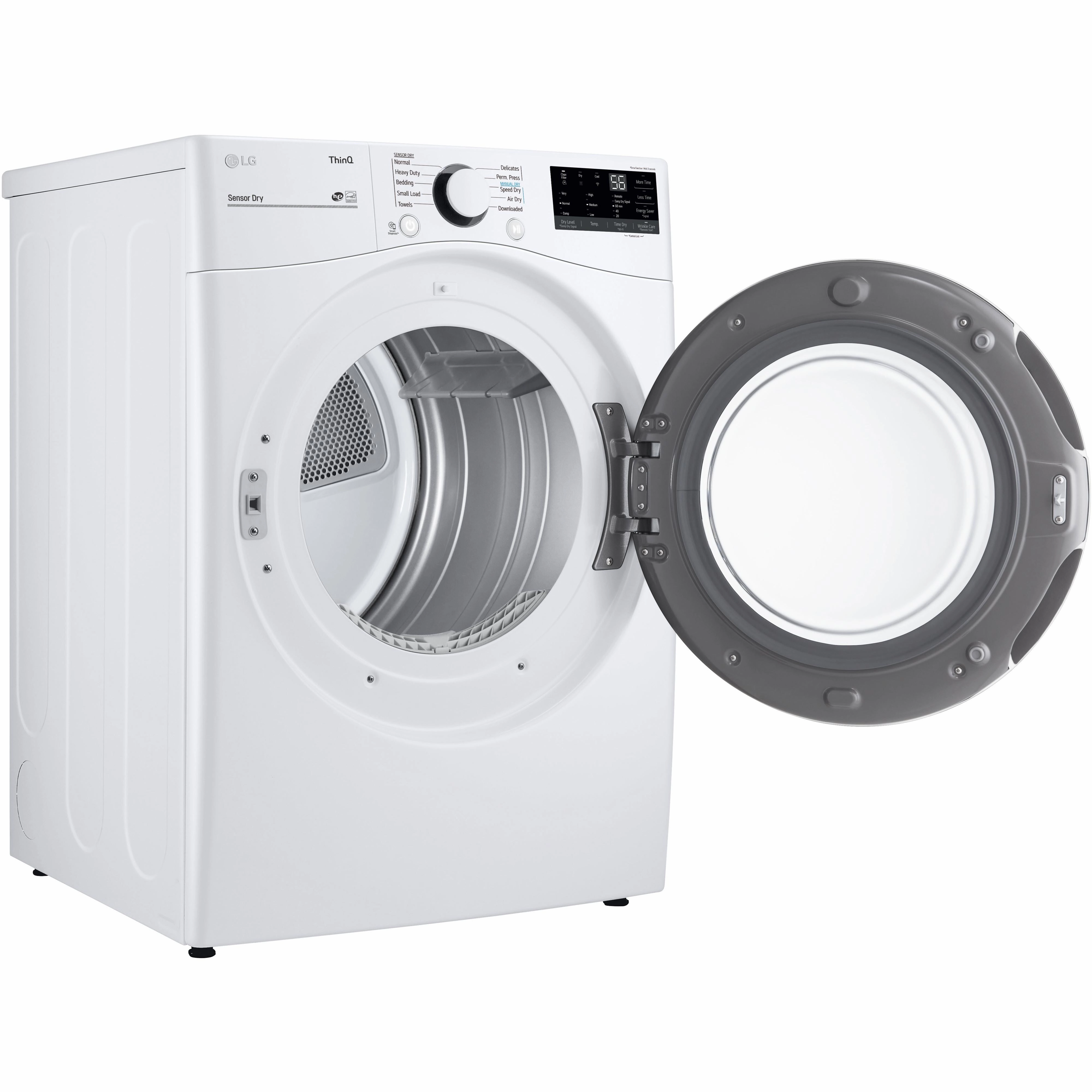 LG 7.4 cu.ft. Electric Dryer with ThinQ Technology DLE3600W