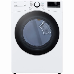 LG 7.4 cu.ft. Electric Dryer with ThinQ Technology DLE3600W