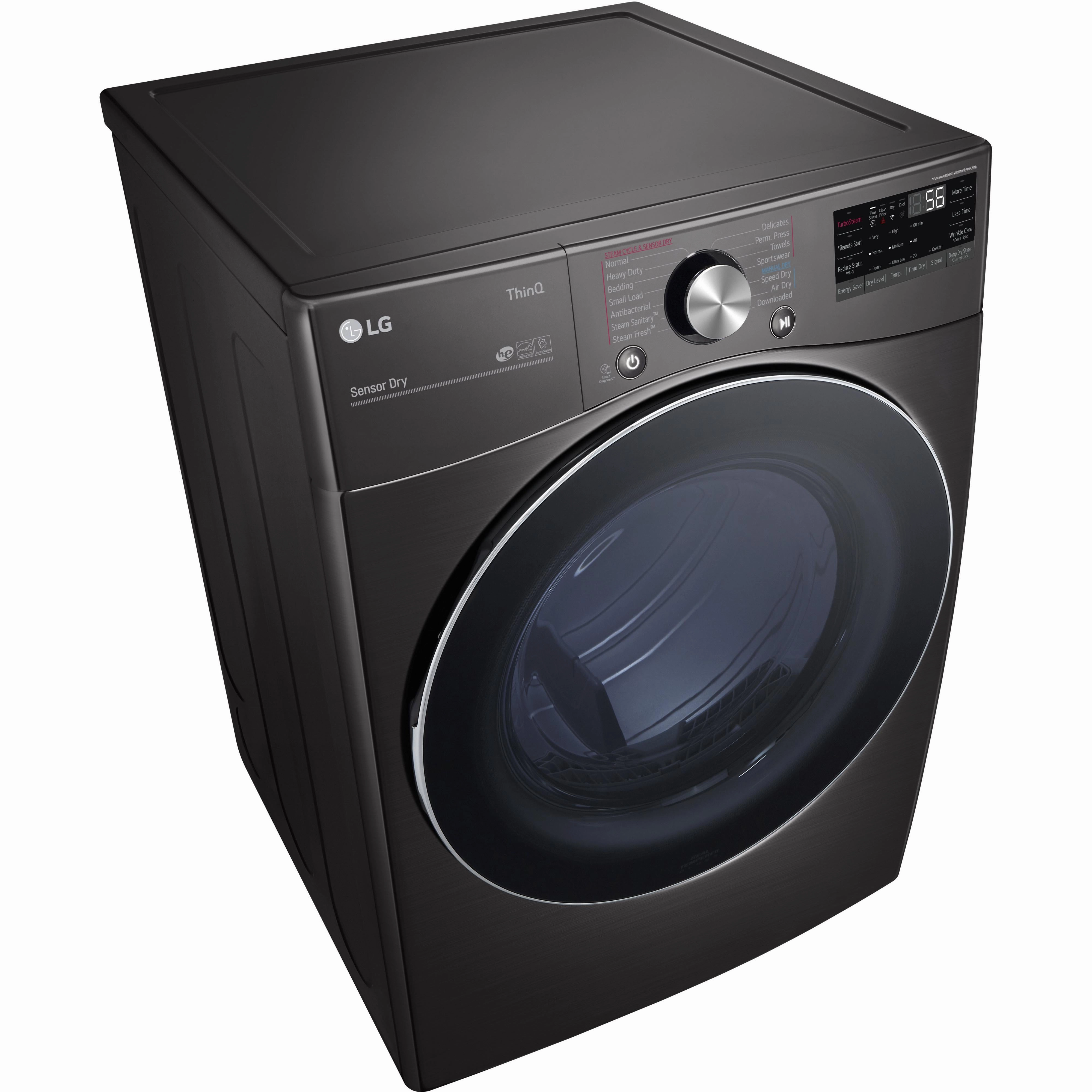 LG 7.4 cu.ft. Electric Dryer with TurboSteam Technology DLEX4200B