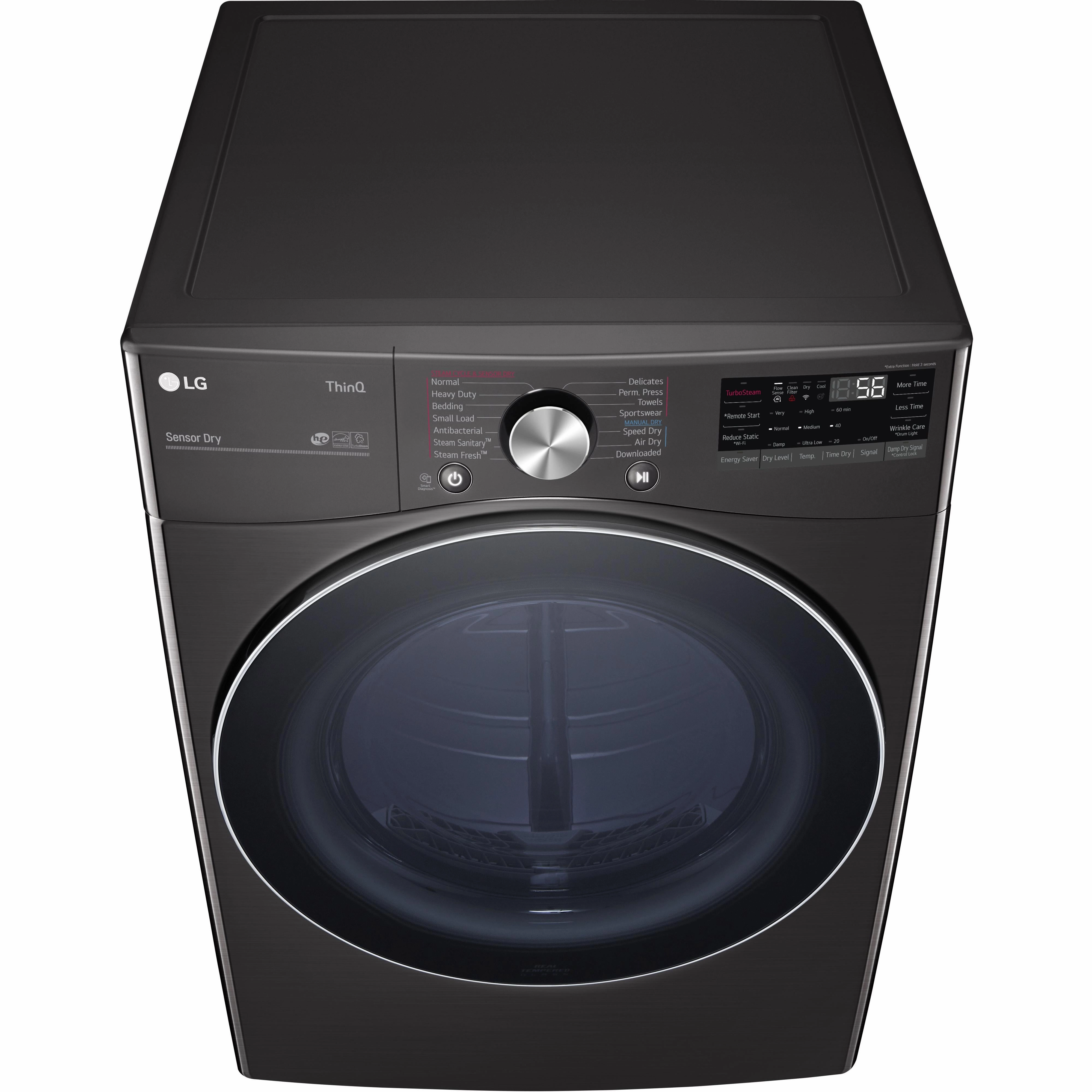 LG 7.4 cu.ft. Electric Dryer with TurboSteam Technology DLEX4200B