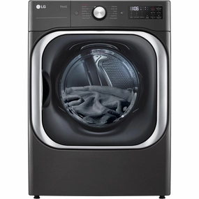 LG 9.0 Cu. Ft. Electric Dryer with Steam and Built-In Intelligence DLEX8900B
