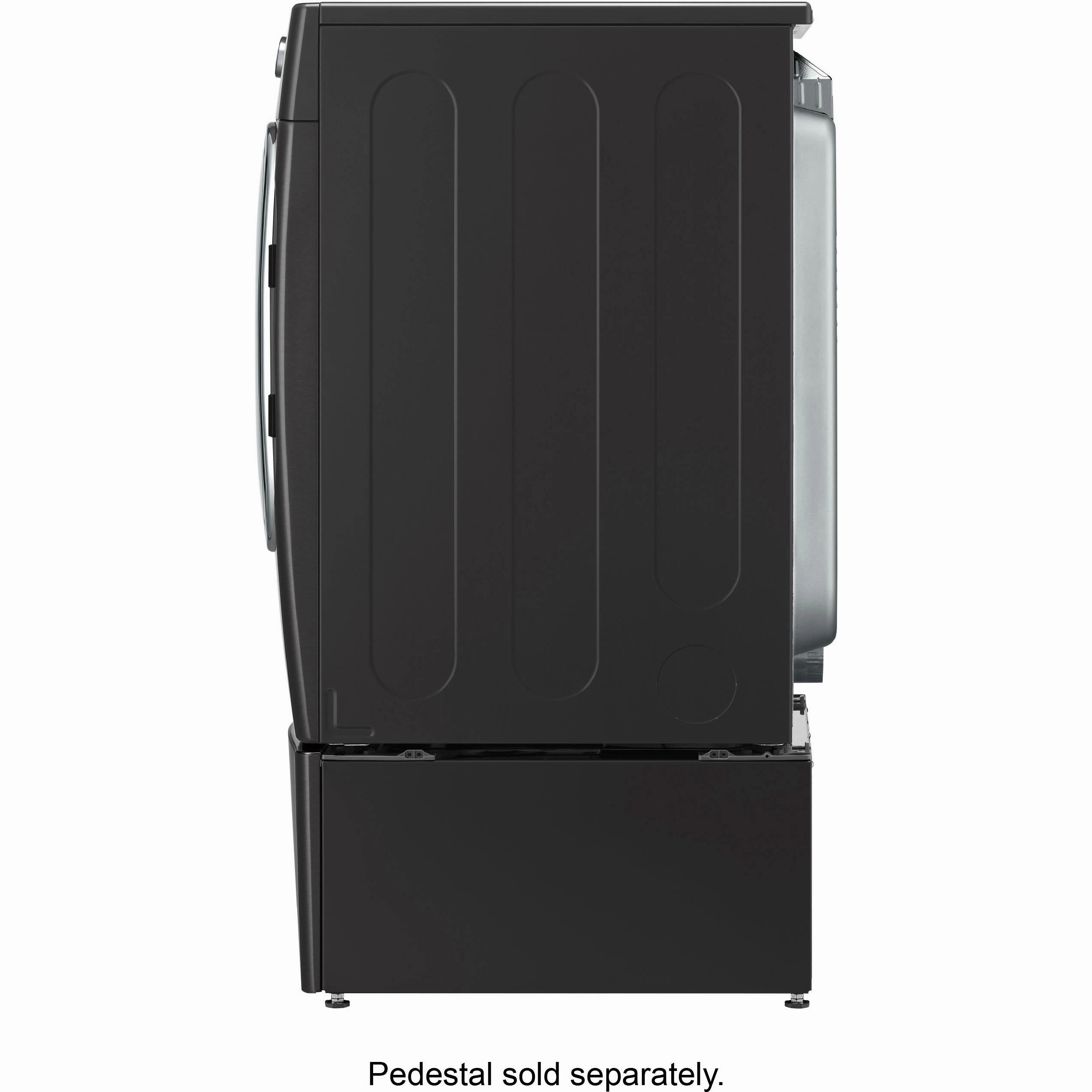 LG 9.0 Cu. Ft. Electric Dryer with Steam and Built-In Intelligence DLEX8900B