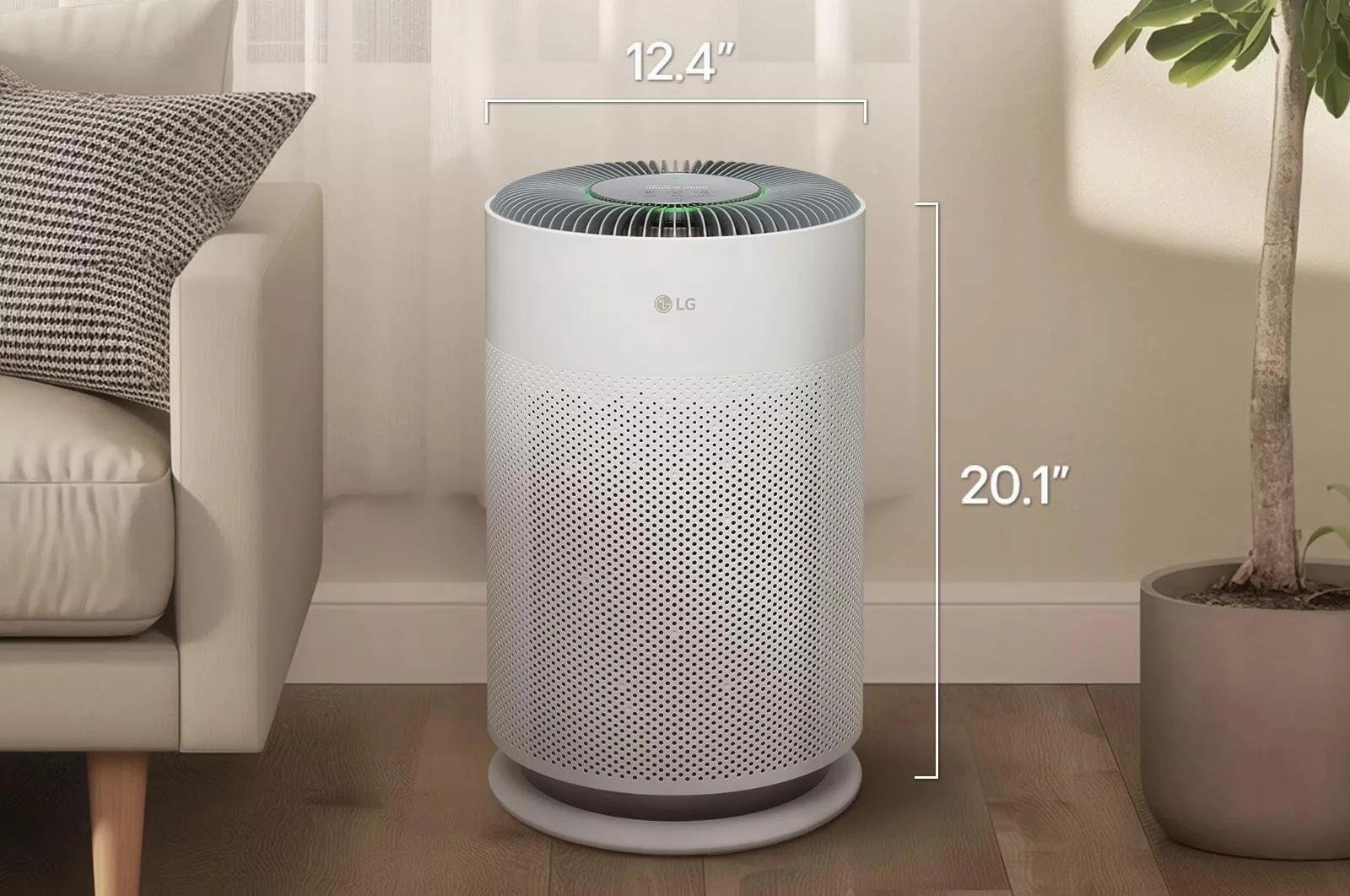 Lg AS601HBB0 Lg Puricare&#8482; 360 With Nanofiber True Hepa