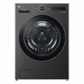 LG Black Steel All-in-One Ventless Washer/Dryer Combo with Inverter HeatPump Technology and Direct Drive Motor (5.8 cu. ft. - WM6998HBA