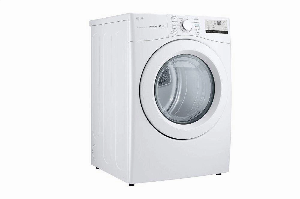 Lg DLE3400W 7.4 Cu. Ft. Ultra Large Capacity Electric Dryer