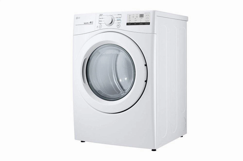Lg DLE3400W 7.4 Cu. Ft. Ultra Large Capacity Electric Dryer