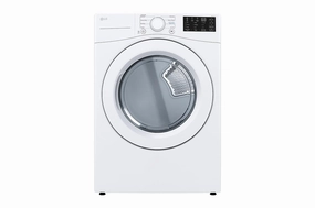 Lg DLE3470W 7.4 Cu. Ft. Ultra Large Capacity Electric Dryer