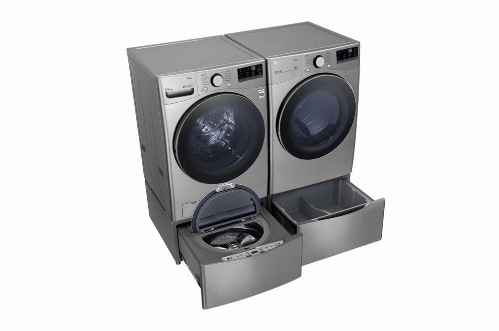 Lg DLE3600V 7.4 Cu. Ft. Ultra Large Capacity Smart Wi-Fi Enabled Front Load Electric Dryer With Built-In Intelligence