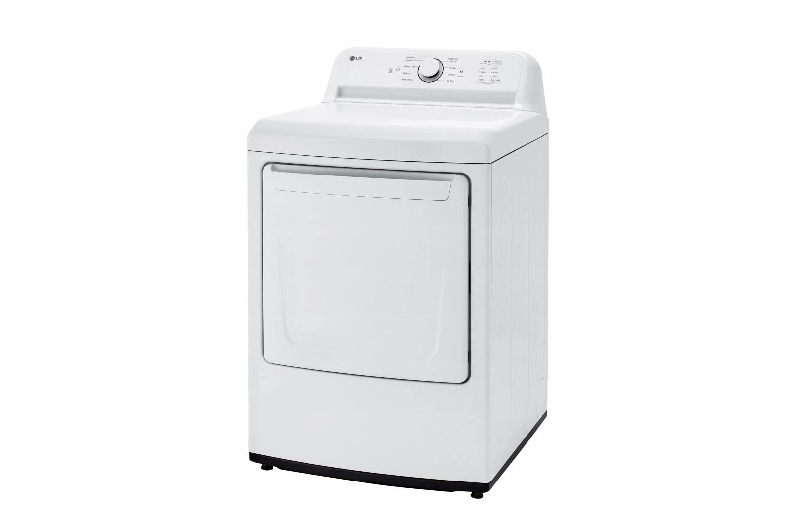 Lg DLE6100W 7.3 Cu. Ft. Ultra Large Capacity Rear Control Electric Energy Star Dryer With Sensor Dry