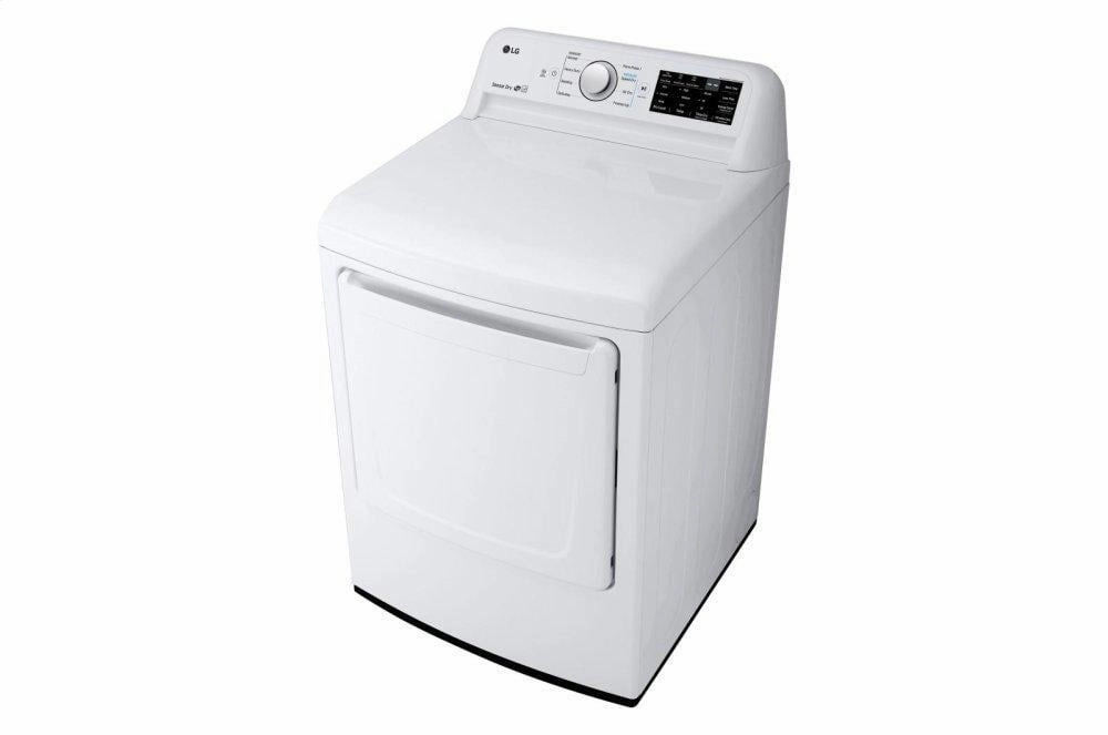 Lg DLE7100W 7.3 Cu. Ft. Electric Dryer With Sensor Dry Technology