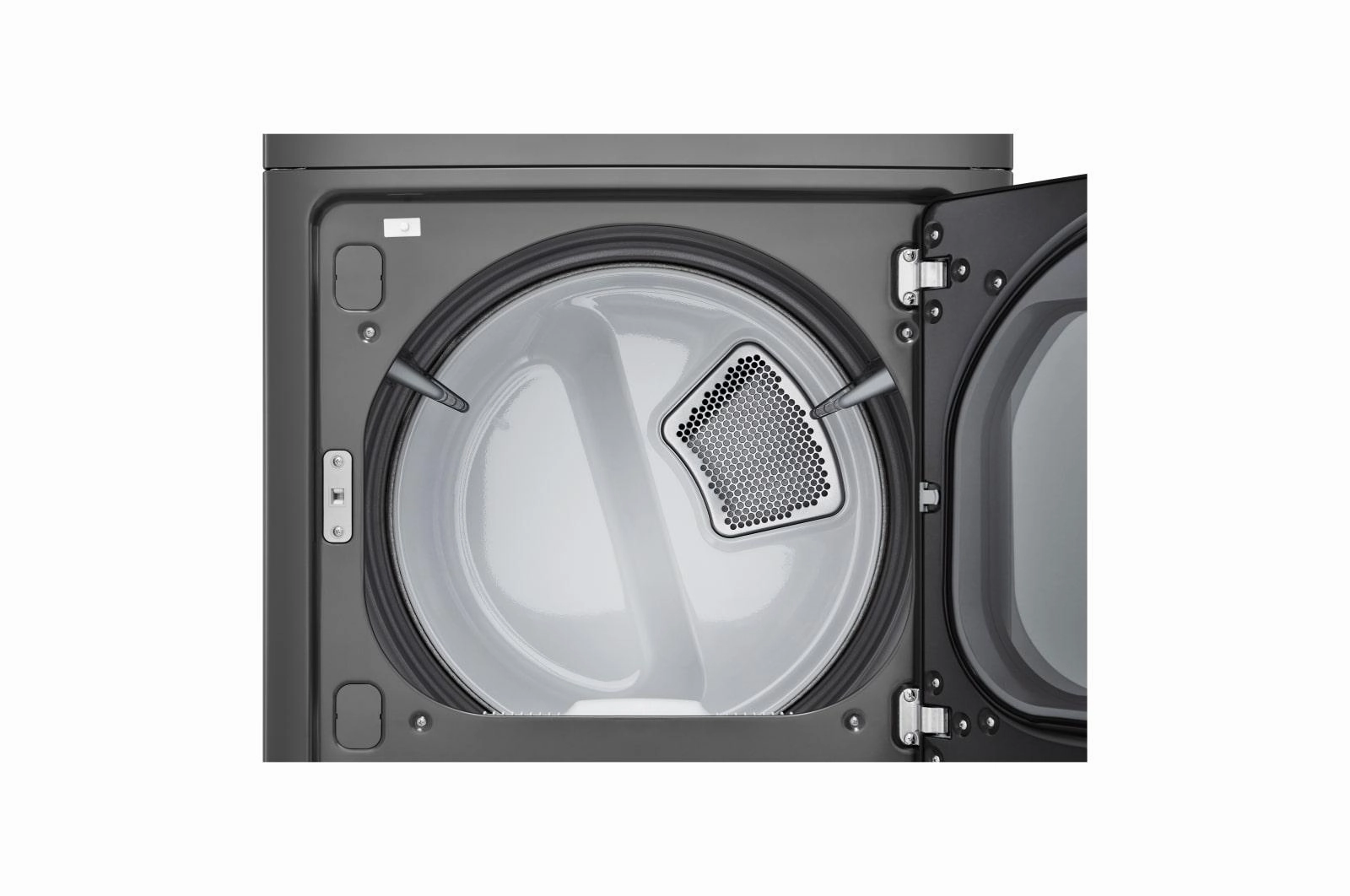 Lg DLE7150M 7.3 Cu. Ft. Top Load Energy Star Electric Dryer With Sensor Dry, Flowsense & Clean Filter Indicators