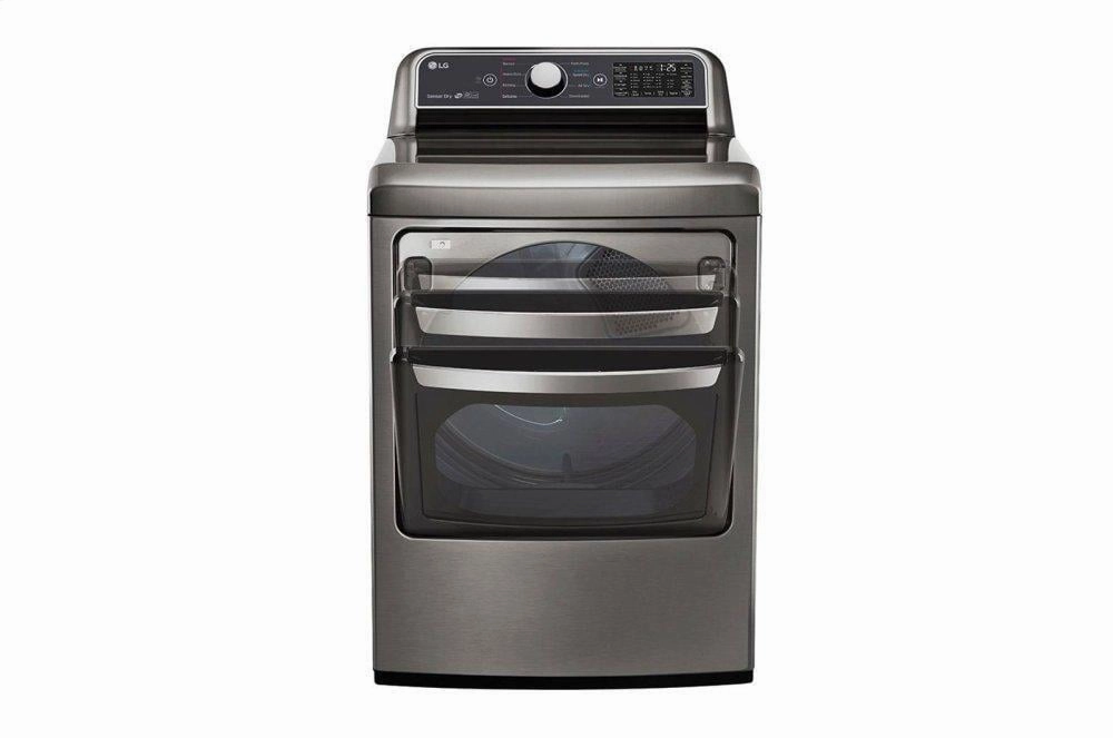 Lg DLE7300VE 7.3 Cu. Ft. Smart Wi-Fi Enabled Electric Dryer With Sensor Dry Technology