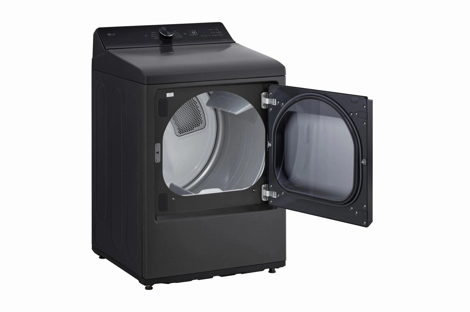 Lg DLE8200L 7.3 Cu. Ft. Ultra Large Capacity Rear Control Electric Dryer With Ai Sensing And Thinq Smart Features
