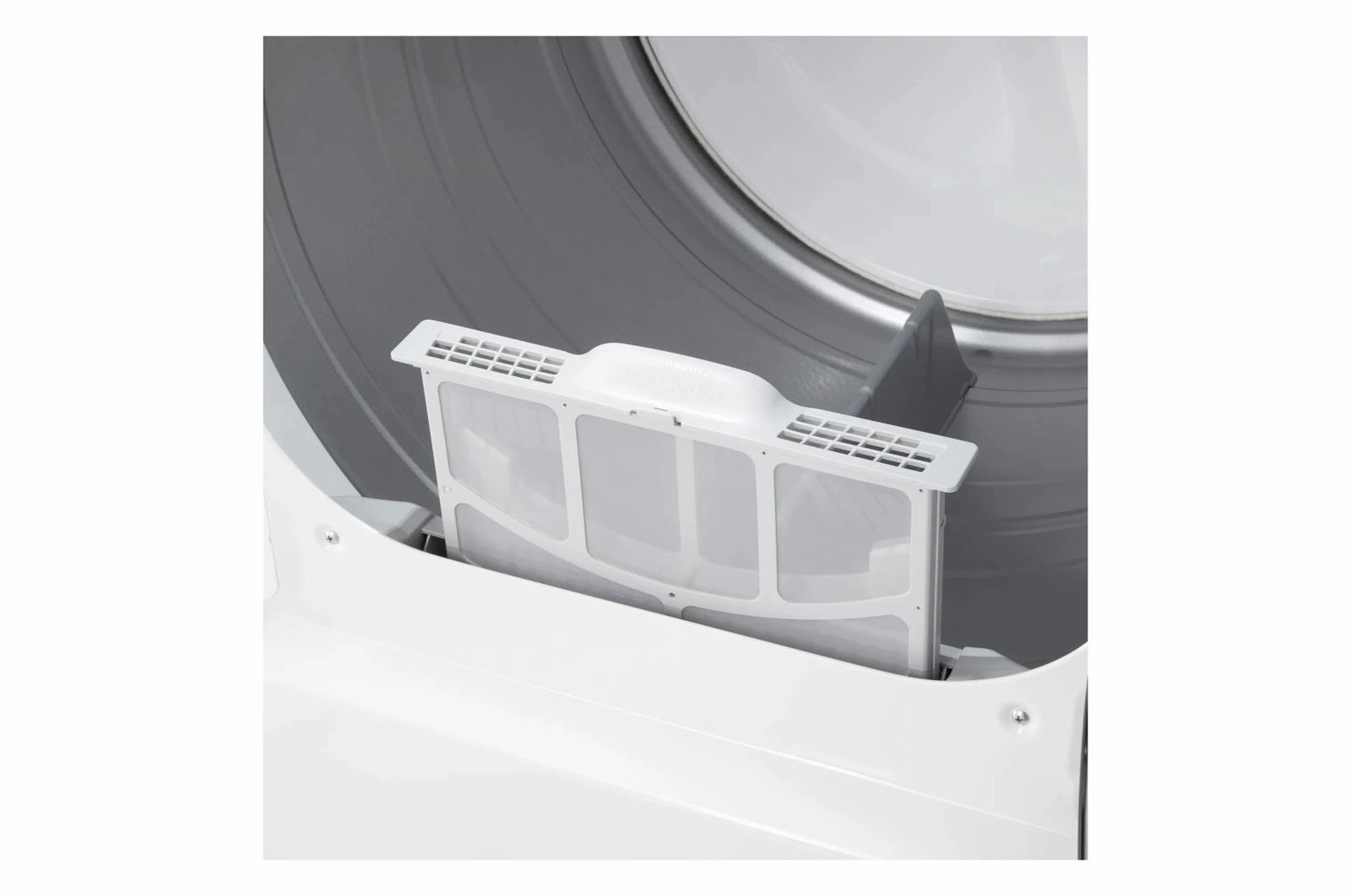 Lg DLE8200W 7.3 Cu. Ft. Ultra Large Capacity Rear Control Electric Dryer With Ai Sensing And Thinq Smart Features