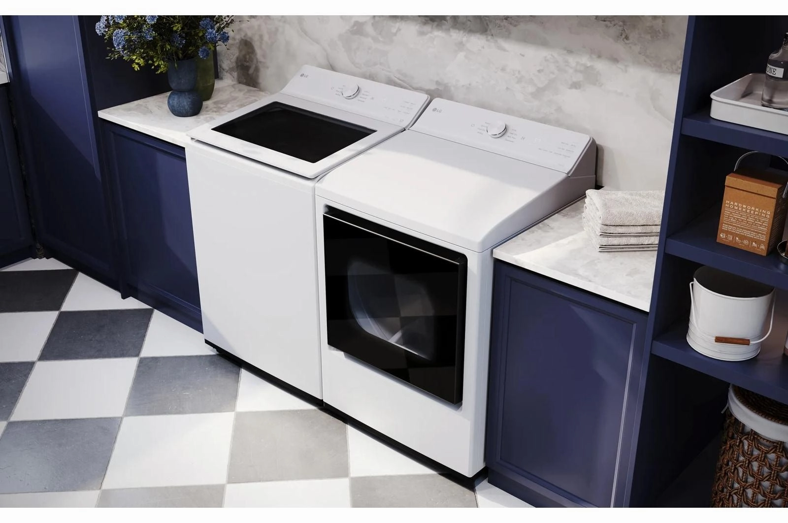 Lg DLE8200W 7.3 Cu. Ft. Ultra Large Capacity Rear Control Electric Dryer With Ai Sensing And Thinq Smart Features