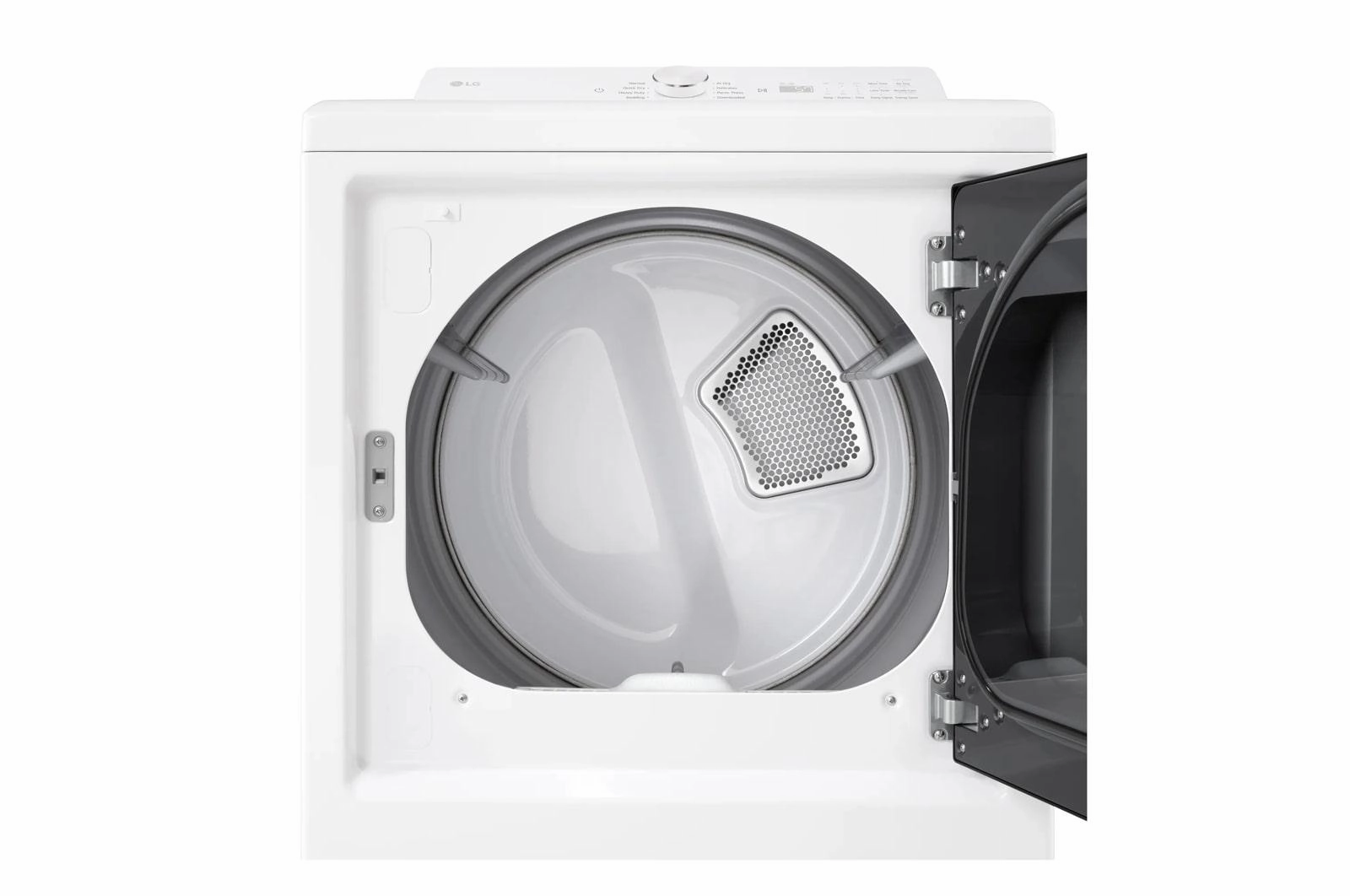 Lg DLE8200W 7.3 Cu. Ft. Ultra Large Capacity Rear Control Electric Dryer With Ai Sensing And Thinq Smart Features