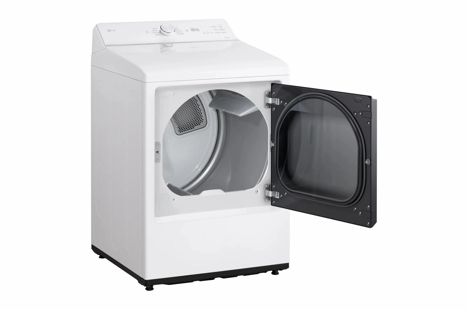 Lg DLE8200W 7.3 Cu. Ft. Ultra Large Capacity Rear Control Electric Dryer With Ai Sensing And Thinq Smart Features