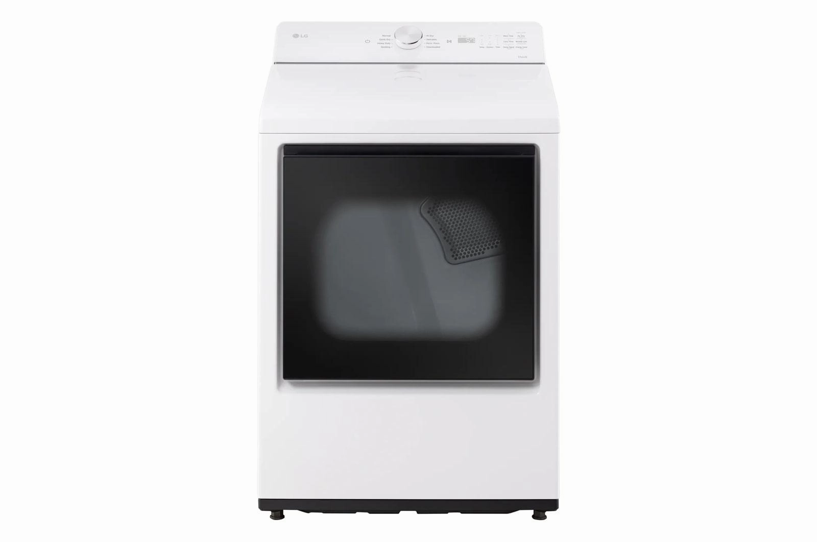 Lg DLE8200W 7.3 Cu. Ft. Ultra Large Capacity Rear Control Electric Dryer With Ai Sensing And Thinq Smart Features
