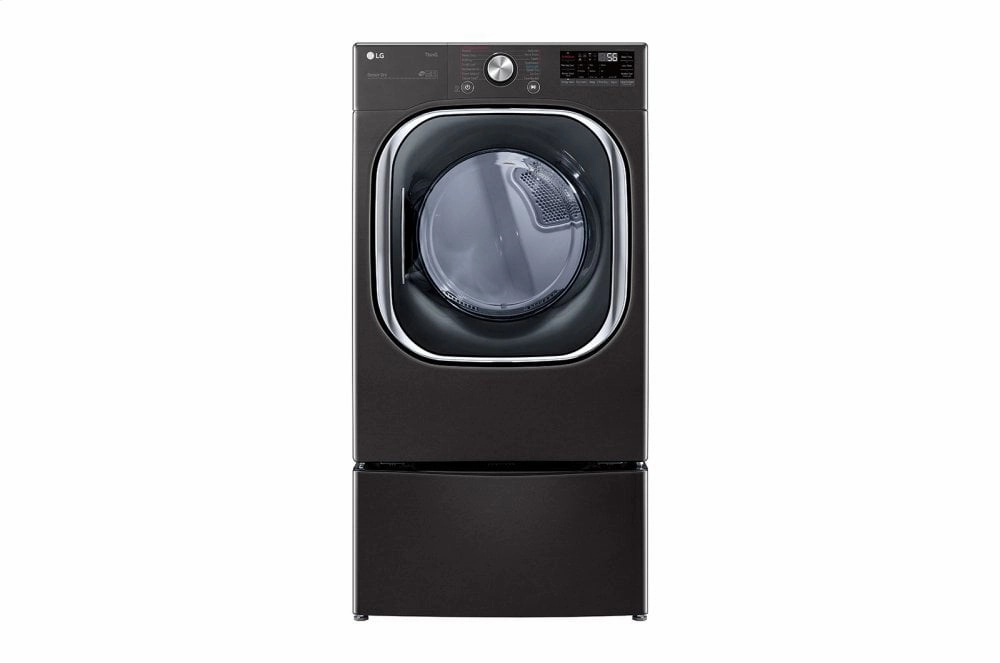 Lg DLEX4500B 7.4 Cu. Ft. Ultra Large Capacity Smart Wi-Fi Enabled Front Load Electric Dryer With Turbosteam&#8482; And Built-In Intelligence
