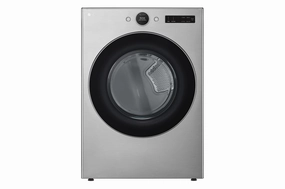 Lg DLEX5500V 7.4 Cu. Ft. Ultra Large Capacity Smart Front Load Electric Energy Star Dryer With Sensor Dry & Steam Technology