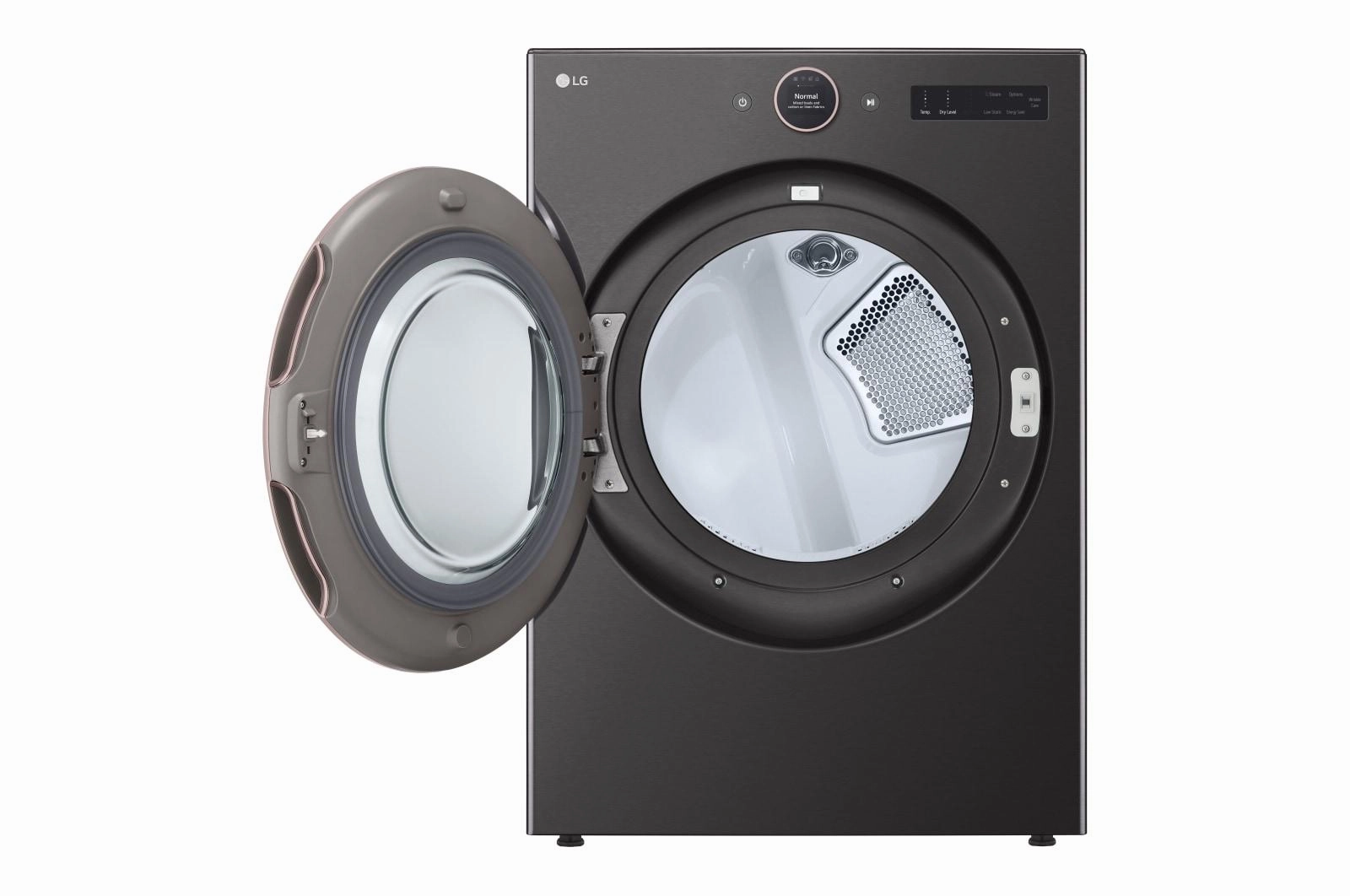 Lg DLEX6500B 7.4 Cu. Ft. Smart Front Load Energy Star Electric Dryer With Sensor Dry & Steam Technology