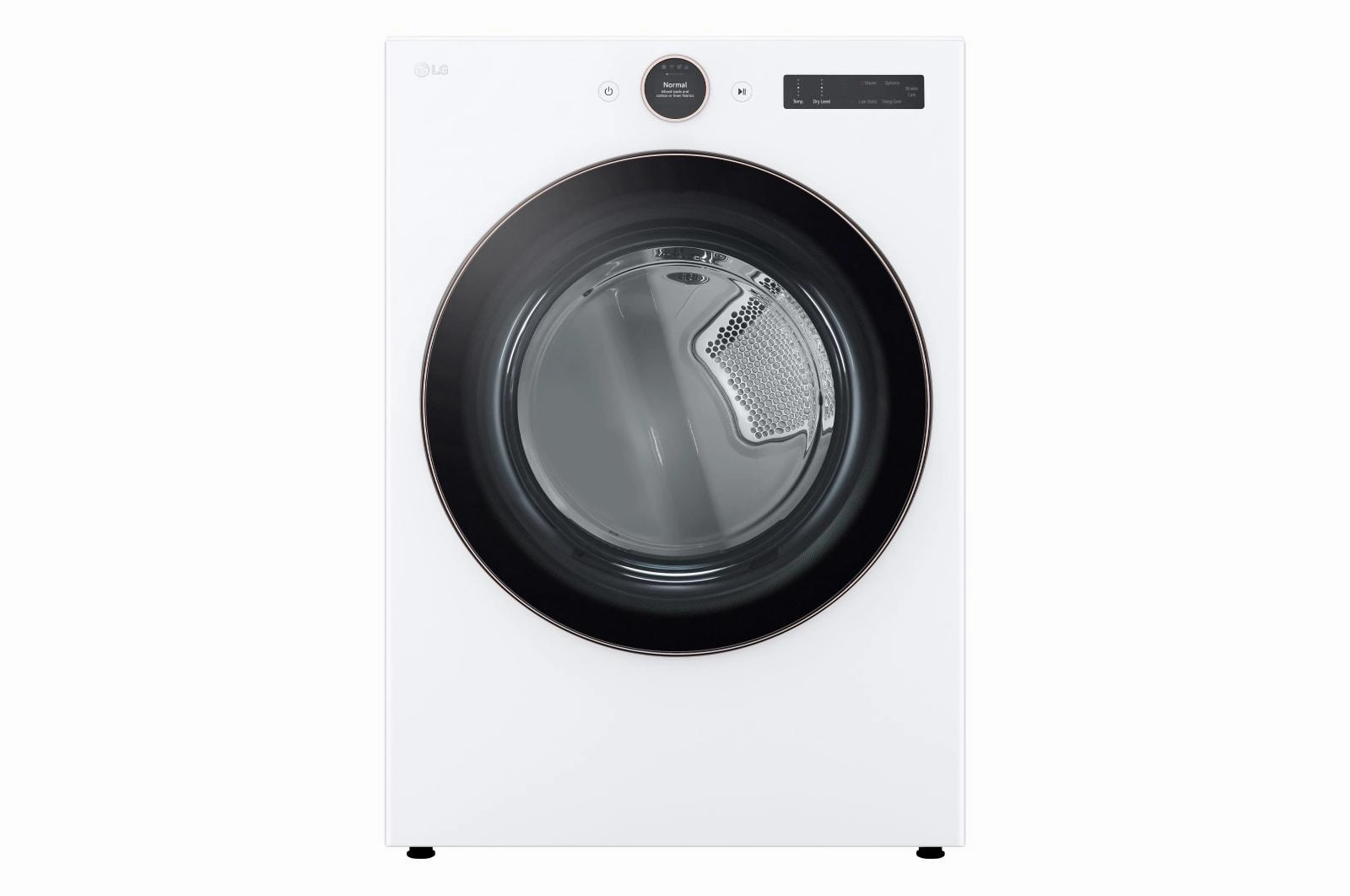Lg DLEX6500W 7.4 Cu. Ft. Smart Front Load Energy Star Electric Dryer With Sensor Dry & Steam Technology