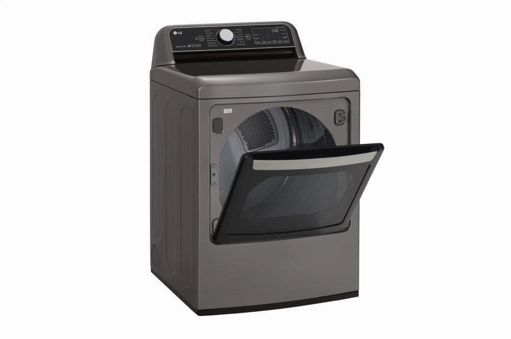 Lg DLEX7800VE 7.3 Cu.Ft. Smart Wi-Fi Enabled Electric Dryer With Turbosteam&#8482;