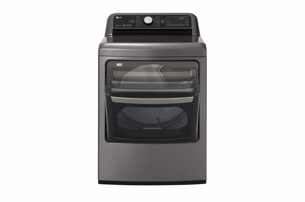Lg DLEX7800VE 7.3 Cu.Ft. Smart Wi-Fi Enabled Electric Dryer With Turbosteam&#8482;
