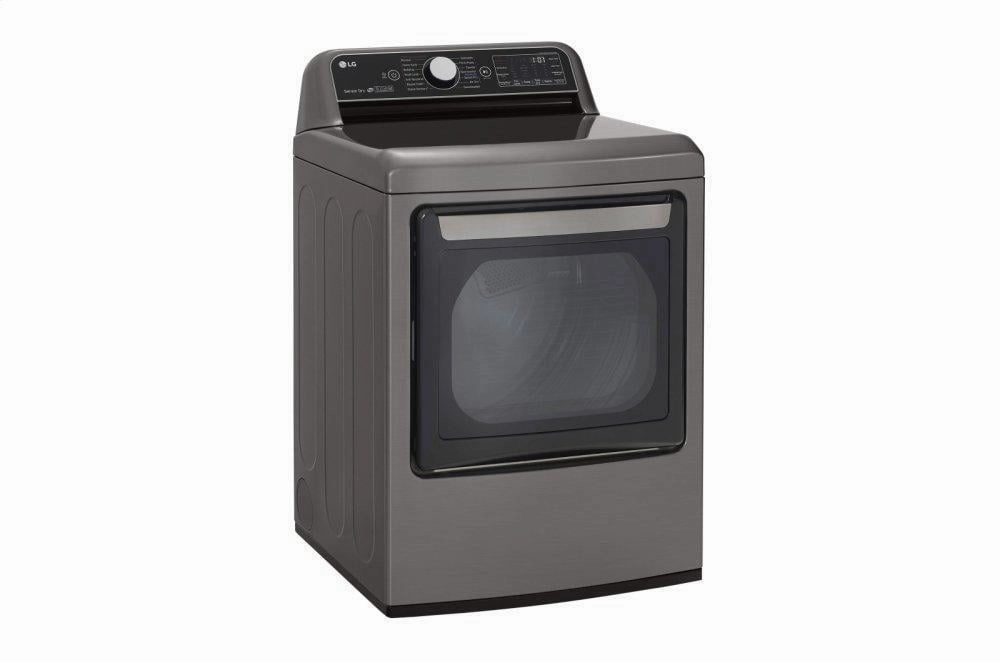 Lg DLEX7800VE 7.3 Cu.Ft. Smart Wi-Fi Enabled Electric Dryer With Turbosteam&#8482;
