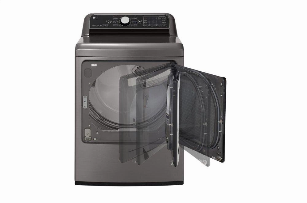 Lg DLEX7800VE 7.3 Cu.Ft. Smart Wi-Fi Enabled Electric Dryer With Turbosteam&#8482;