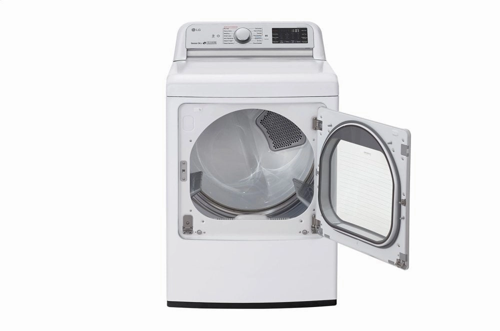 Lg DLEX7800WE 7.3 Cu.Ft. Smart Wi-Fi Enabled Electric Dryer With Turbosteam&#8482;