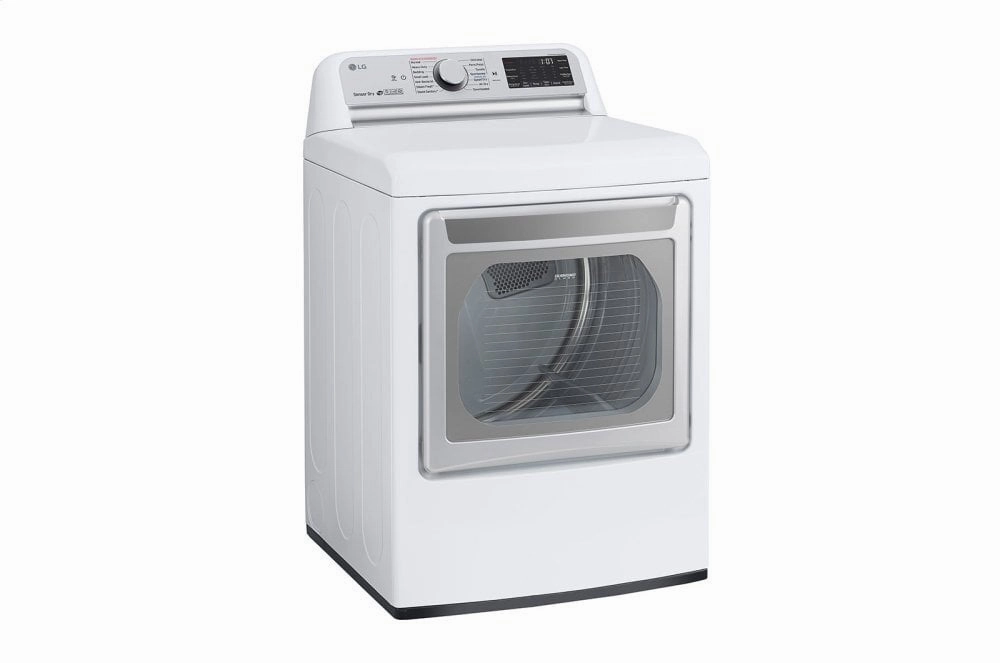 Lg DLEX7800WE 7.3 Cu.Ft. Smart Wi-Fi Enabled Electric Dryer With Turbosteam&#8482;