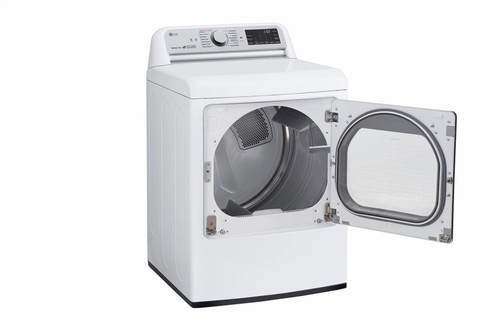 Lg DLEX7800WE 7.3 Cu.Ft. Smart Wi-Fi Enabled Electric Dryer With Turbosteam&#8482;