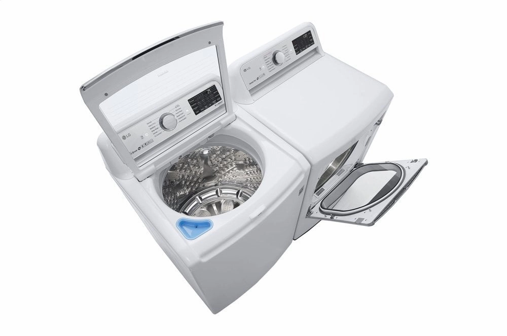 Lg DLEX7800WE 7.3 Cu.Ft. Smart Wi-Fi Enabled Electric Dryer With Turbosteam&#8482;