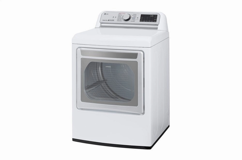 Lg DLEX7800WE 7.3 Cu.Ft. Smart Wi-Fi Enabled Electric Dryer With Turbosteam&#8482;