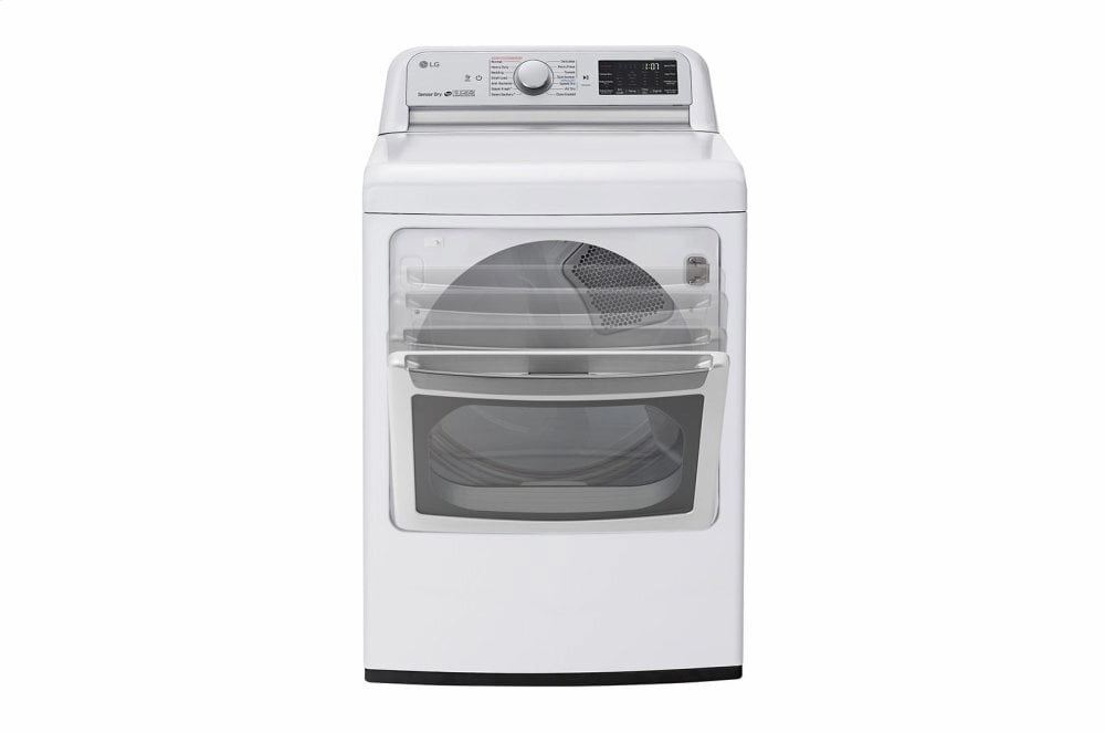 Lg DLEX7800WE 7.3 Cu.Ft. Smart Wi-Fi Enabled Electric Dryer With Turbosteam&#8482;