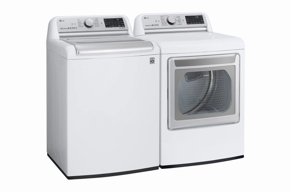 Lg DLEX7800WE 7.3 Cu.Ft. Smart Wi-Fi Enabled Electric Dryer With Turbosteam&#8482;
