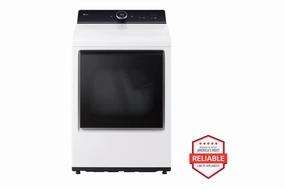 Lg DLEX8600WE 7.3 Cu.Ft. Ultra Large High Efficiency Electric Turbosteam&#8482; Lg Easyload&#8482; Door, Wi-Fi Connectivity, White